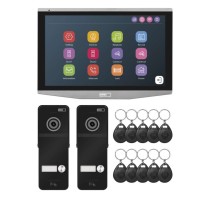 Video-Türsprechanlagen-Set IP-750 mit 2 Eingängen