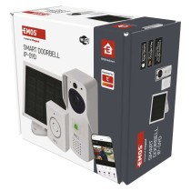 GoSmart Drahtlose Video-Türklingel IP-09D mit WiFi und Solarpanel, batteriebetrieben
