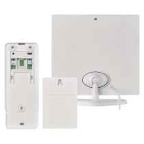 GoSmart Drahtlose Video-Türklingel IP-09D mit WiFi und Solarpanel, batteriebetrieben