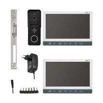 Set videodomofona EM-10AHD z 2 zaslonoma in el. ključavnico odpr./zapr.