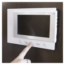 Videodomofon za vrata + kamera EM-07HD + zaklepanje vrat zamek FAB1221