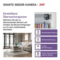 GoSmart Rotierende Überwachungskamera IP-110 CUBE mit WiFi