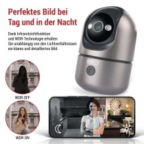 GoSmart Innen drehbare Überwachungskamera IP‑220W mit WiFi