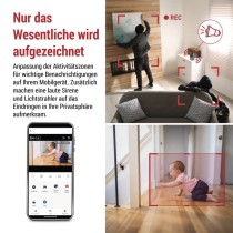 GoSmart Innen drehbare Überwachungskamera IP‑220W mit WiFi