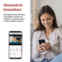 GoSmart Venkovní bateriová kamera IP-1200 WASP s WiFi a solárním panelem