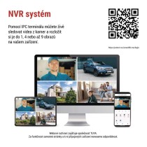 GoSmart Venkovní bateriová kamera IP-1200 WASP s WiFi a solárním panelem
