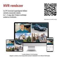 GoSmart Kültéri akkumulátoros kamera IP-1200 WASP wifivel és napelemmel