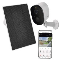 GoSmart Outdoor IP Kamera mit WiFi und Solarpanel IP-1150 SNAP, batteriebetrieben