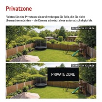 GoSmart Outdoor IP Kamera mit WiFi und Solarpanel IP-1150 SNAP, batteriebetrieben