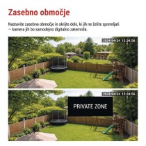 GoSmart Zunanja baterijska kamera IP-1150 SNAP z WiFi in solarnim panelom