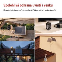 GoSmart Venkovní bateriová kamera IP-1150 SNAP s WiFi a solárním panelem