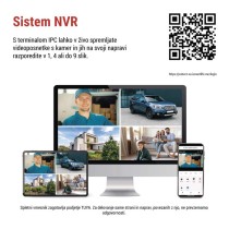 GoSmart Zunanja baterijska kamera IP-1150 SNAP z WiFi in solarnim panelom