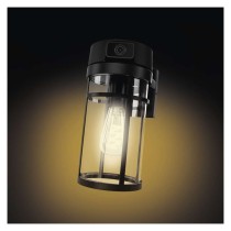 GoSmart Rotierende Outdoor IP Kamera mit WiFi und Licht IP-1300 LANTERN, schwarz
