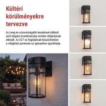 GoSmart Wifis kültéri forgatható kamera IP-1300 LANTERN világítással, fekete