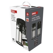 GoSmart Rotierende Outdoor IP Kamera mit WiFi und Licht IP-1300 LANTERN, schwarz