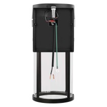 GoSmart Rotierende Outdoor IP Kamera mit WiFi und Licht IP-1300 LANTERN, schwarz