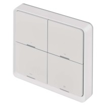 GoSmart Portabler Szenenschalter IP-2004ZW, ZigBee 3.0, 4 Tasten