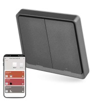 GoSmart Portabler Szenenschalter IP-2002ZB, ZigBee 3.0, 2 Tasten