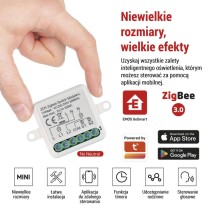 GoSmart Moduł włączeniowy IP-2104SZ, ZigBee, 2-kanałowy, bez przewodu zerowego