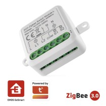 GoSmart Schaltermodul IP-2104SZ, ZigBee, 2-Kanal (kein N-Draht erforderlich)