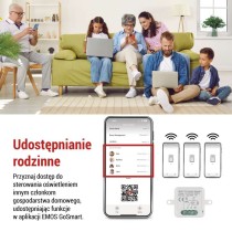 GoSmart Moduł włączeniowy IP-2101SW, WiFi, 1-kanałowy