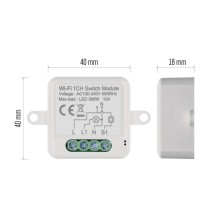 GoSmart Schaltermodul IP-2101SW, WiFi, 1-Kanal 