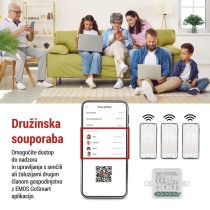 GoSmart modul za motorje IP-2121CZ, ZigBee, 1-kanalni