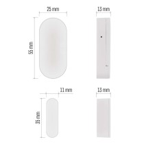 GoSmart bezdrôtový snímač dverí IP-2011Z, ZigBee