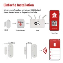 GoSmart drahtloser Türsensor IP‑2011Z, ZigBee
