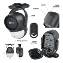 Alarm mit Bewegungsmelder EM‑125L PROTECTOR