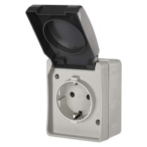 EMOS Fali aljzat IP44 SCHUKO