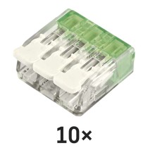 Karos vezetékösszekötő 4 mm2, 10 szt