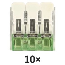 Karos vezetékösszekötő 4 mm2, 10 szt