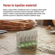 Spojna klema z ročicami 4 mm2, 10 kos
