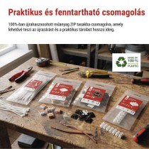 Karos vezetékösszekötő 4 mm2, 10 szt