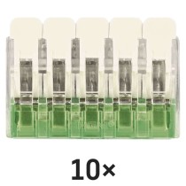 Karos vezetékösszekötő 4 mm2, 10 szt