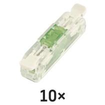 Egyenes karos vezetékösszekötő 2× 0,2–4 mm2, 10 szt