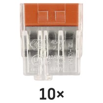 Rugós sorkapocs 3×0,5, 10 szt