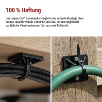 Selbstklebende Basis 20×20, schwarz, 25 Stk