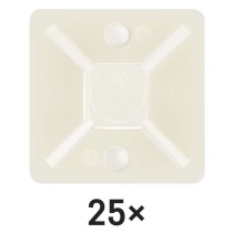 Öntapadó talp 3M 20×20, fehér, 25 szt