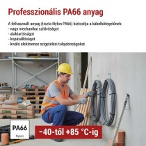 Kábelkötöző 100×2,5, fekete, 100 szt