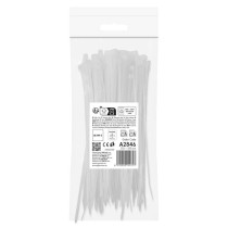 Kábelkötöző 200×3,5, fehér, 100 szt