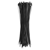 Kábelkötöző 300×3,5, fekete, 100 szt