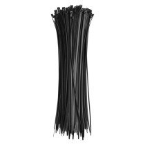 Kábelkötöző 350×4,8, fekete,100 szt