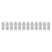 Klemmiplokk 12 x 10,0 mm valge, 1 tk