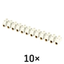 Sorkapocs 4–6mm2, fehér, 10 szt