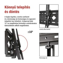 Dönthető TV falitartó 26–65" (65–165 cm)