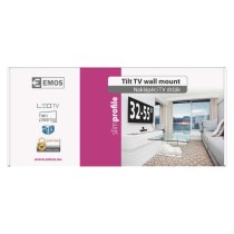 TV-Wandhalterung neigbar 29–65" (74–165 cm)