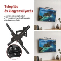Konzolos TV falitartó 26–60" (65–152 cm)
