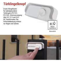 Ersatztaste für verdrahtete Türklingeln P57101, P57102